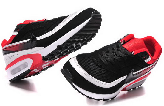Mens Nike Air Max Bw Black Red Outlet Store